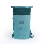 Vodotesný batoh Zulupack® Indy 12L – IP67 Tiffany Blue na turistiku a do mesta