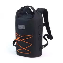   Vodotesný batoh Zulupack® Indy 12L Cordura® – IP67 Čierny na turistiku a do mesta
