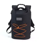 Vodotesný batoh Zulupack® Indy 12L Cordura® – IP67 Čierny na turistiku a do mesta
