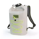 Vodotesný batoh Zulupack® Indy 12L Cordura® – IP67 Biely na turistiku a do mesta