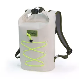   Vodotesný batoh Zulupack® Indy 12L Cordura® – IP67 Biely na turistiku a do mesta