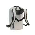 Vodotesný batoh Zulupack® Indy 12L Cordura® – IP67 Biely na turistiku a do mesta