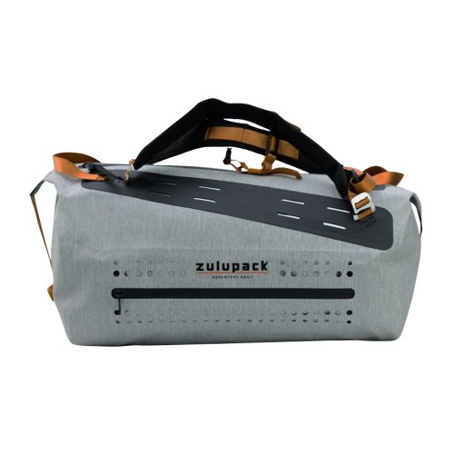 Vodotesná cestovná taška Zulupack® Rackham 40L – IP66 - šedá/kamel 