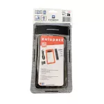 Sivé odolné vodotesné puzdro na telefón – Zulupack® Phone Pocket – IP68, do hĺbky 3 m