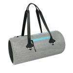 Kompaktná vodotesná taška na šport a cestovanie – Zulupack® Yoggy 16L IP65 sivá/modrá