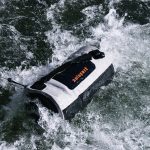 Vodotesná športová taška na šport a cestovanie – Zulupack® Fit 32L IP66 – sivá/camel