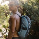 Vodotesný batoh, skladací do seba 12 L – modrý, IP66, na turistiku, SUP a kajak – Zulupack® Quokka