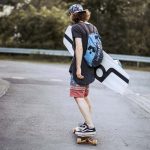 Vodotesný batoh, skladací do seba 12 L – modrý, IP66, na turistiku, SUP a kajak – Zulupack® Quokka