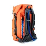 Oranžový vodotesný batoh 25L – IP67, ergonomický, na turistiku a vodné športy – Zulupack® Triton