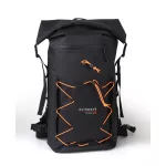 Vodotesný batoh Zulupack® Triton 25L Cordura® – IP67, čierny – na turistiku a vodné športy