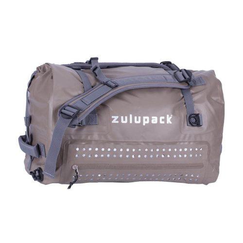 Vodotesná cestovná taška Zulupack® Borneo 45L – IP66 - teplá sivá