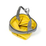 Skladacie vedro na kempovanie a loď Zulupack® Bosco 15L – žlté