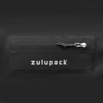 Čierny vodotesný batoh na dlhé túry a vodné športy – Zulupack® Nomad 35L IP67