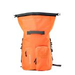 Oranžový vodotesný batoh na viacdňové túry a vodné športy – Zulupack® Nomad 35L IP67