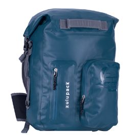 Modrý vodotesný batoh na viacdňové túry a vodné športy – Zulupack® Nomad 35L IP67