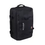 Vodeodolná cestovná taška Zulupack® Antipode 45L Cordura® IP63 – čierna – na cestovanie a turistiku