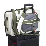 Vodeodolná cestovná taška Zulupack® Antipode 45L Cordura® IP63 – biela – praktická taška na cestovanie