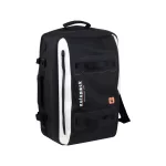 Vodeodolná cestovná taška Zulupack® Antipode 45L Cordura® IP63 – čierna/biela – štýlová a praktická na každú cestu