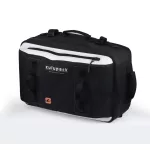 Vodeodolná cestovná taška Zulupack® Antipode 45L Cordura® IP63 – čierna/biela – štýlová a praktická na každú cestu