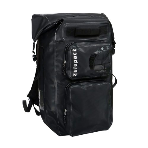 Vodotesný batoh Zulupack® NOMAD 60L – veľký outdoorový batoh s rolovacím uzáverom a odolným materiálom