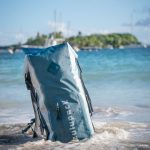 Modrý vodotesný batoh 18L – IP67, odolný, mestský aj outdoorový – Zulupack® Mojo