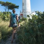 Modrý vodotesný batoh 18L – IP67, odolný, mestský aj outdoorový – Zulupack® Mojo